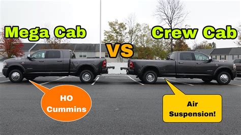 Comparing The Crew Cab and Mega Cab For The .